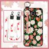 Back Cover Wristband Phone Case For Samsung Galaxy A510/A5 2016/SM-A510F Anti-dust Kickstand Waterproof Flower Durable