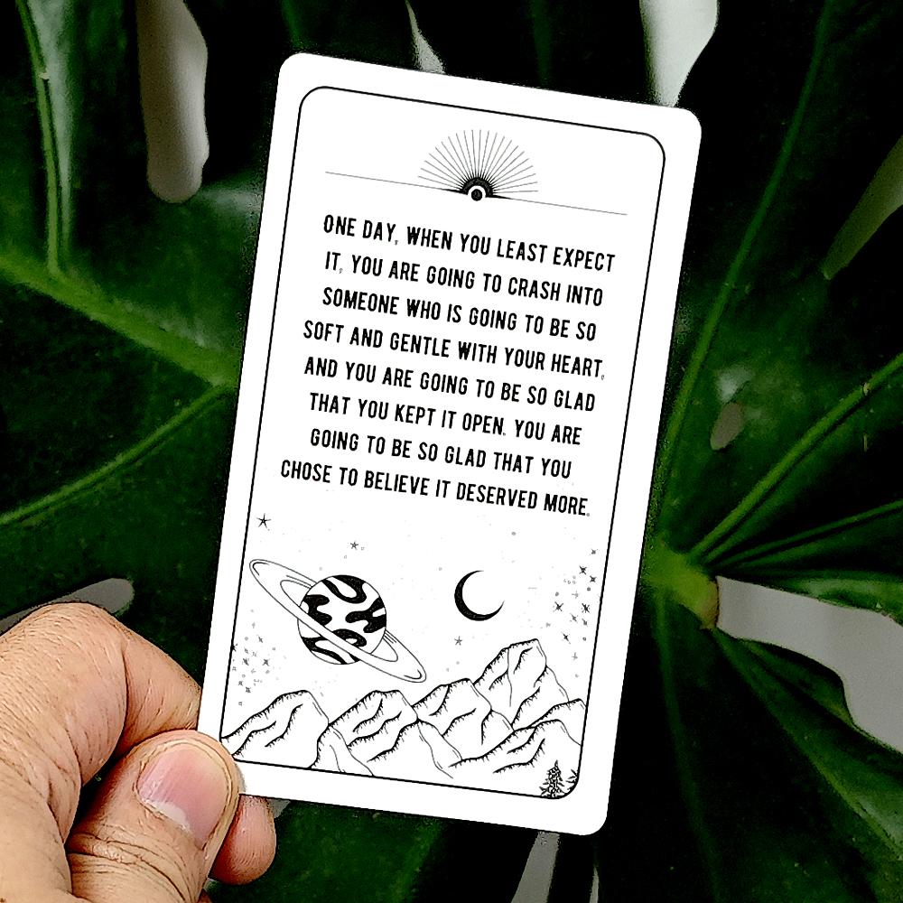 10.3*6см Оракул Послания Вселенной с Руководством от Ваших Наставников для Общих Раскладов 54 шт. Оракульные карты