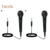 Wired Dynamic Microphone Plug-Play Universal Cardioid Dynamic Vocal Mic with Long Cable Karaoke Singing Machine Accessories