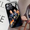 Чехол для телефона Fast Furious для Iphone 17 Air 16 15 14 12 11 13 Pro Max Mini Se Стеклянная крышка Puls