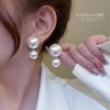 Hepburn-Inspired Pearl Earrings for Brides: Elegant, Versatile, and Fashionable French Style