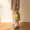 [Agnes Project] Peanut Tote Bag_AppleGreen