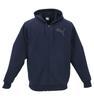 Large Size Modern Sport Full Zip Hoodie for Men 1011788310 Peacoat Japan 3XL To Japanese Size (equivalent 4L)