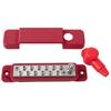 Red 12-Way Bus Bar for Auto, Marine