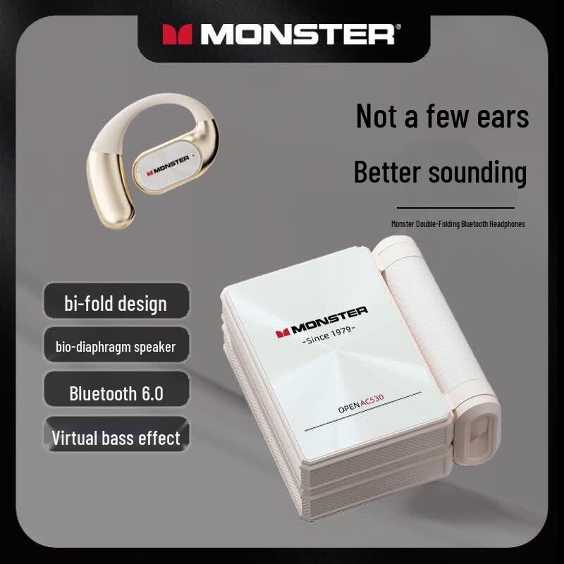Беспроводные Bluetooth-наушники Monster AC530 с заушным креплением для спорта