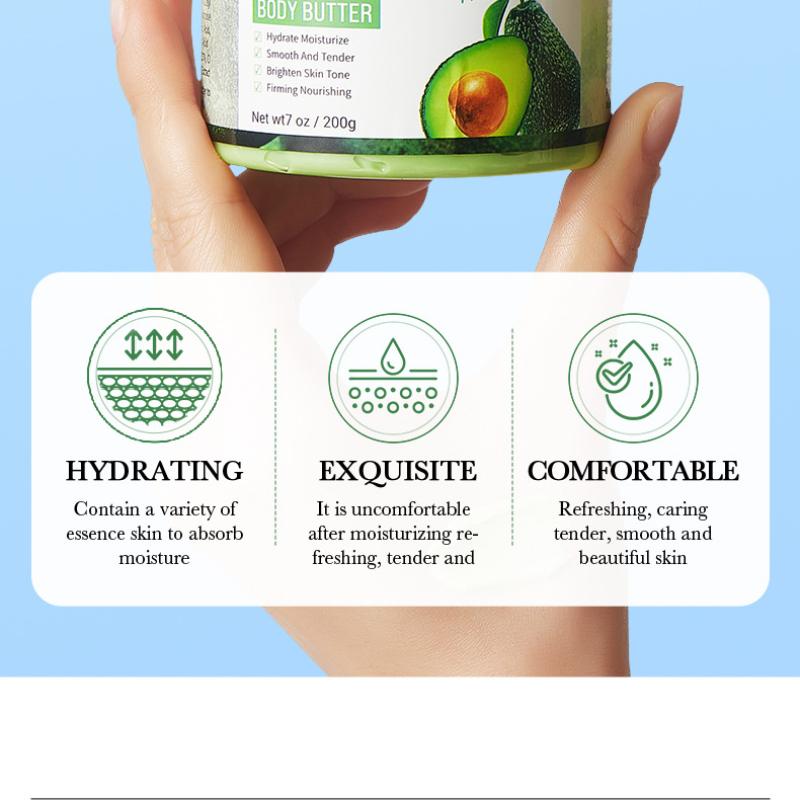 Растительный лосьон для тела SADOER Avocado Moisturizing Rose Butter Moisturizer