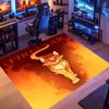 1pc Warrior Cats Entrance Mat, Non-Slip Mat Area Rug,Room Decor, Outdoor Decor, Kitchen Rug,Doormat - Machine Washable, Easy to Clean