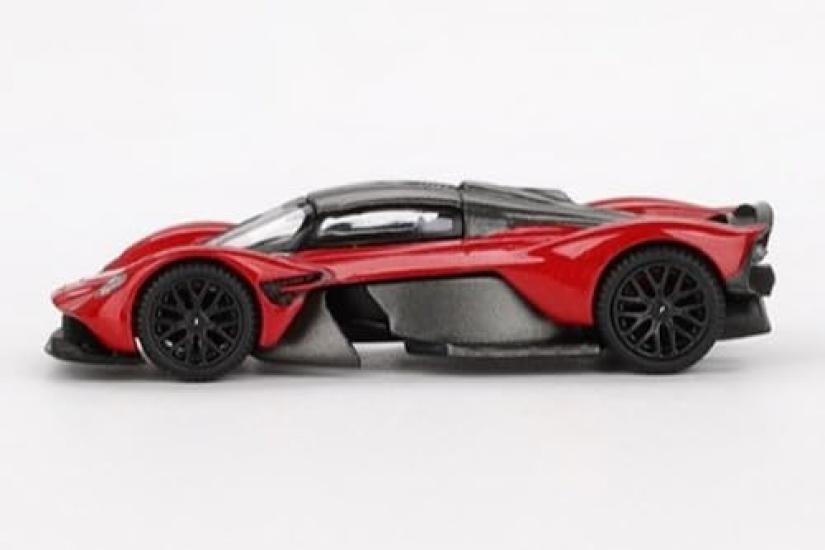 MINI GT Aston Martin Valkyrie Hyper Red Finished Product 1/64