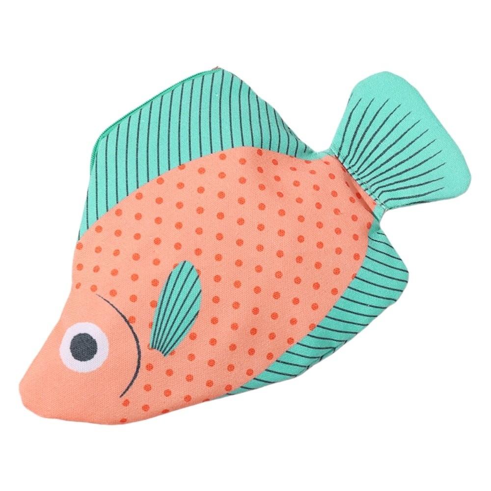 Deep-Sea Fish Back-To-School Stationery Bag Pen Bag Marine Organism Pencil Pouch  Student