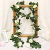 Rose Artificial 25m Leaf Garland Silk Flower Vine Ivy Wedding Garden Home Decor