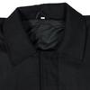 Japanese Style Coat with Square Kimono Wool [KYOETSU] [Kyoetsu] Sleeves, Coat, Blend, Men's (L, Black)