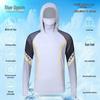 Men’s Outdoor Camouflage Sun Protection Ice Silk Sportswear with Face Covering