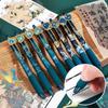 4 шт./кор. ST Tip Antiquity Neutral Pen Press Type Writing Tools New Signing Pen Student