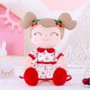 Stuffed Toys Cherry Girl Plush Doll Baby Girl Gifts Cloth Dolls Christmas Gifts Ideas Birthday Gifts Doll Red