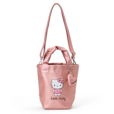 Сумка-тоут Sanrio с Hello Возраст 3 и 264636 Двусторонняя подвеска, Китти, Розовый, Вверх,