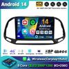 Android 14 Автомагнитола с CarPlay и Auto для Fiat Doblo 2015 2016 2017 2018 2019 Мультимедийный GPS Видеоплеер Навигация Стерео 2din DVD