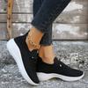 Fashion Women Sports Casual Shoes Autumn New Breathable Running Shoes Outdoor Lace-up Solid Color Tenis Sports Shoes Walking Sneakers
