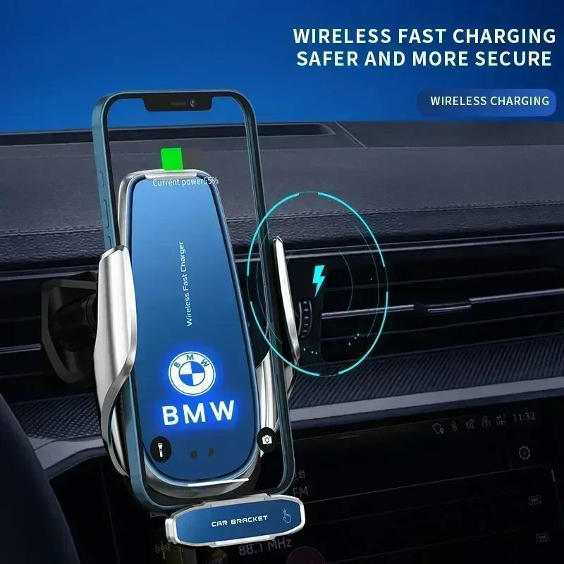 BAIU9 X4 X5 E46 E96 E90 For BMW Wireless Charger Car Phone Holder In Car Air Vent Mount For BMW E46 E90 E60 F30 F10 E39 E36 F20 G30 G2