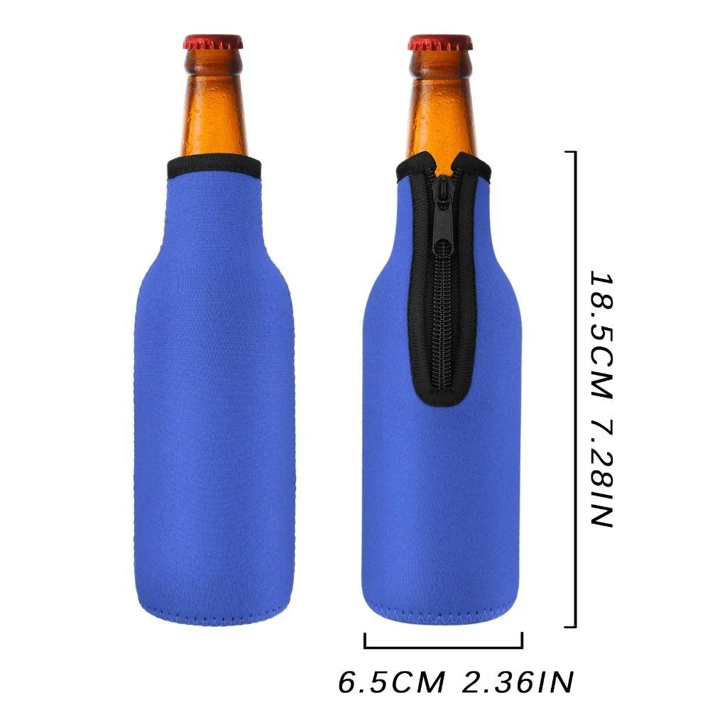 Insulation Beer Bottle Cover with Ring-pull Cup Sleeve High Quality Cup Pouch Party