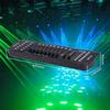 Lixada 192-канальный контроллер DMX512, консоль для сценического освещения, вечерние, DJ, дискотека, операторское оборудование