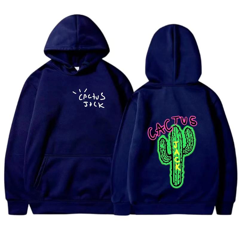 Новый роскошный хип-хоп худи Cactus Jack Трэвис 2024 Мужской хлопковый уличный хип-хоп топ