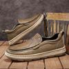 British Style Genuine Leather Men Shoes Trend Comfortable Casual Shoes Outdoor Men Sneakers Moccasins Men Flats Shoes