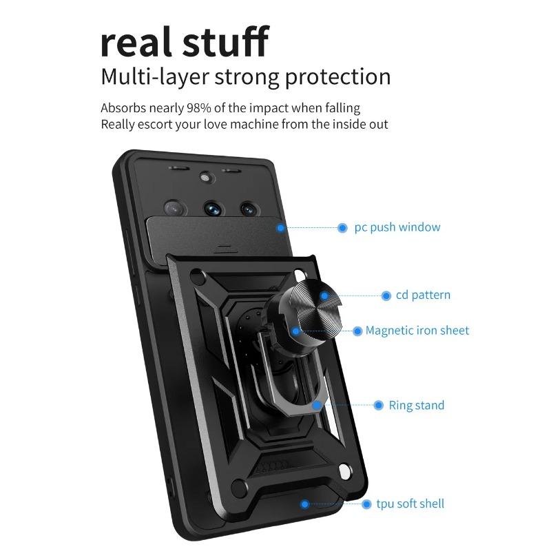 Защитный чехол для камеры Realme 11 Pro + Realme11 Realme 10 Pro 9i 9 Pro Plus 8i 8 Pro Narzo N53 N55 N50i Armor Hybrid Ring Cover