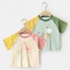 Baby Clothes Casual Short-sleeved T-shirts Summer Clothes Boys Girls Baby Children Children Summer Half-sleeved Tops