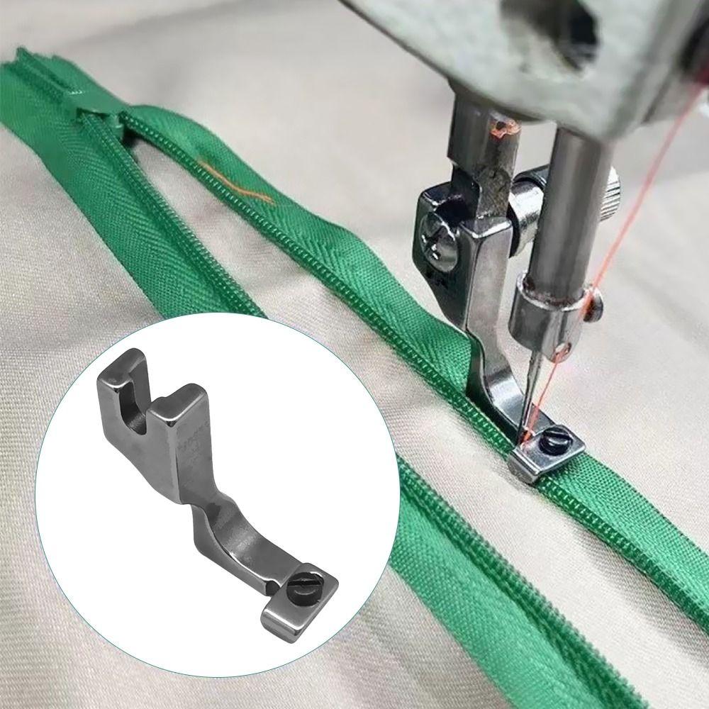 Регулируемая Регулируемая Прижимная Лапка Одноигольная Вспомогательная Прижимная Лапка для Молнии