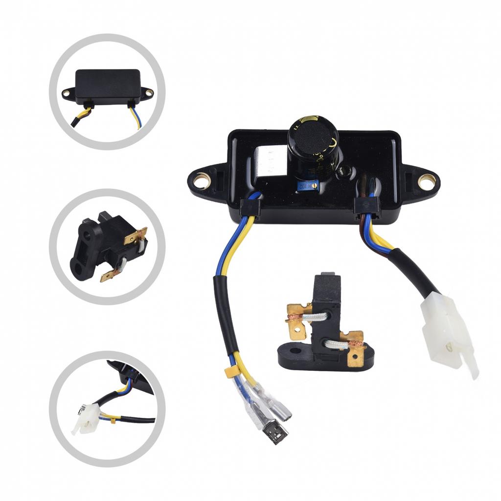 6 Wires Stabilizer Generator Parts Rectangular Voltage Regulator