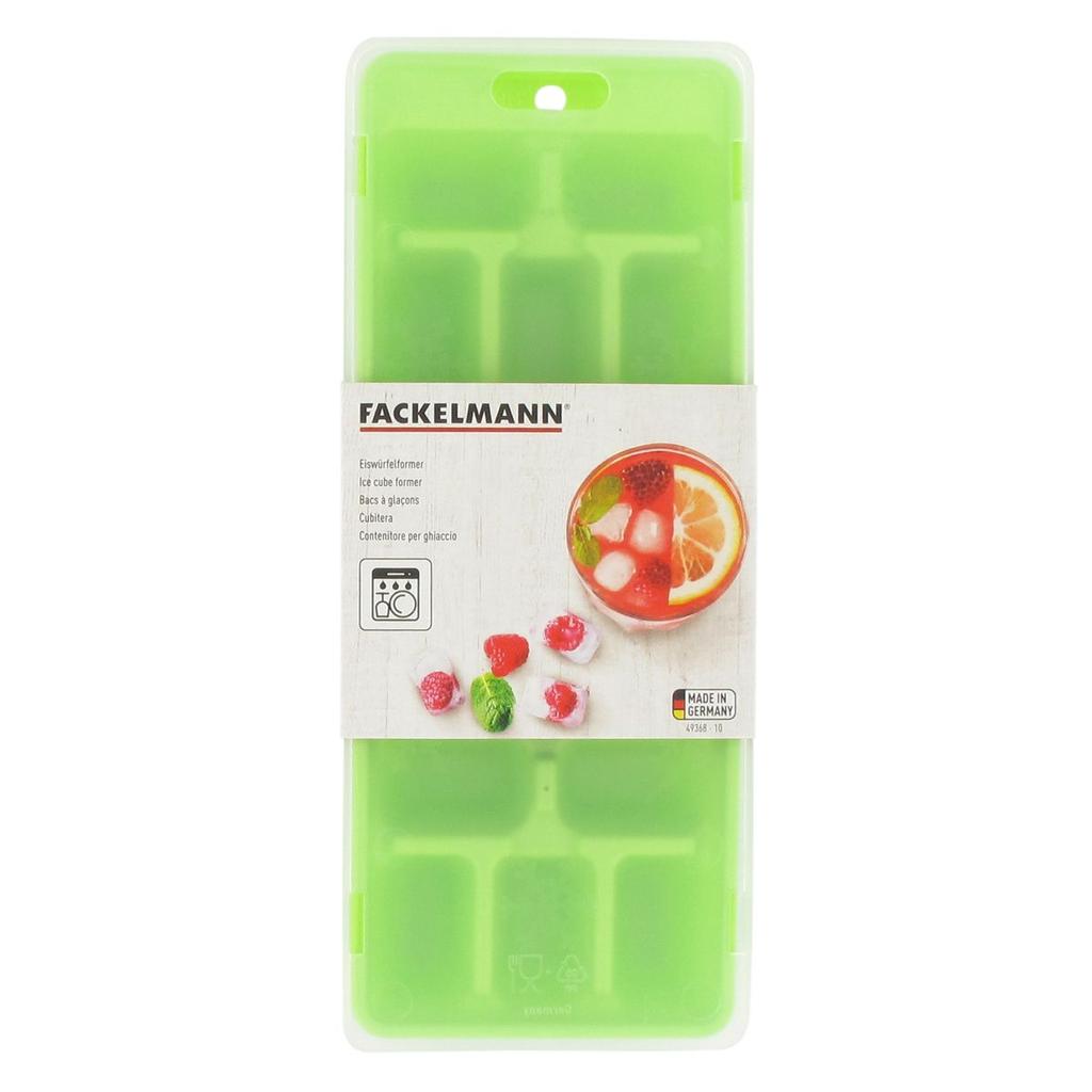 Набор из 3 цветных формочек для кубиков льда с крышкой на 15 кубиков льда Fackelmann Bar Concept арт.. 9910550