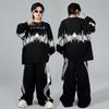 Модные Хип-Хоп Костюмы для Детей Мальчиков и Девочек