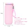 IOLOYU 500ml Stainless Steel Thermos Water Bottle, Large Capacity, Spill-Resistant, with Lid, Stylish, Lightweight, Easy-to-Clean, Vacuum Insulated,