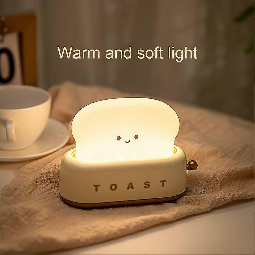 Vintage Toaster Lamp, Retro Desk Decoration for Teens, Tweens, and Women, Unique Home Decor Gift Idea