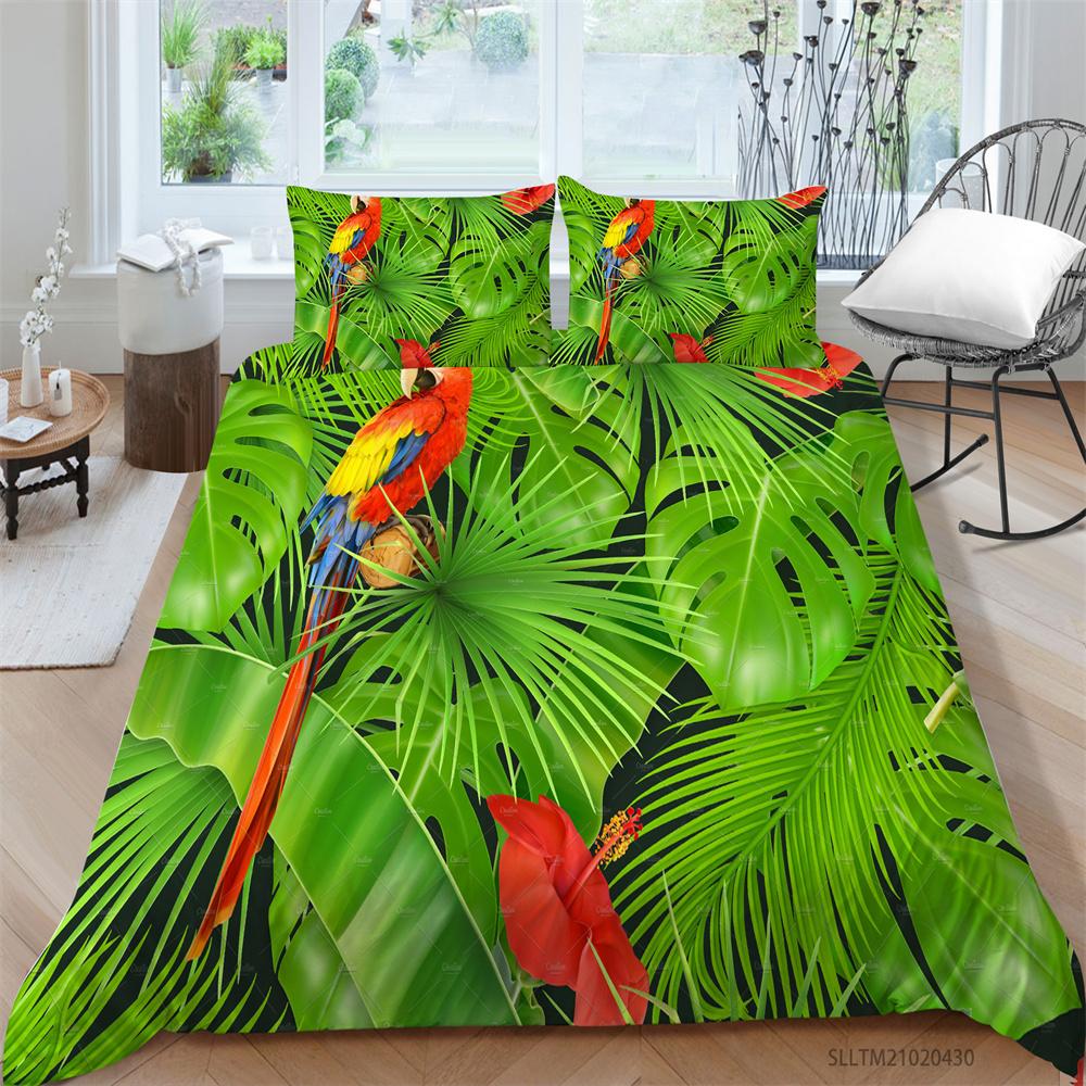 Комплект постельного белья с 3D птицами, домашнее покрывало для дома, постельное белье, текстиль, крутое детское постельное белье для мальчиков, одноместное, двойное, King Size