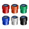EFOS1 4PCS Metal Wheel Tire Valve Caps Stem Case For Ford Fiesta EcoSport ESCORT focus 1 focus 3 focus 2 Car Styling