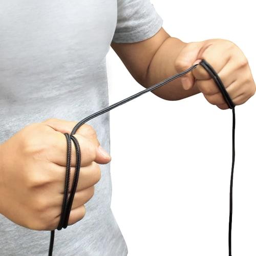 Allone Прочный кабель для контроллера PS5 Type-C to A Черный 3м Игровой Использование Усиленный разъем Сетчатый кабель Вы можете играть во время зарядки ALG-P5TCA3