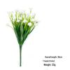 Faux Green Fern and Grass Bouquet for Wedding and Wall Decor