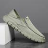 Мужские повседневные парусиновые туфли осенние однотонные туфли с круглым носком для вождения рабочие туфли на плоской подошве для прогулок на открытом воздухе мокасины Zapatillas Deportivas Hombre