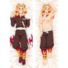 Аниме Rengoku Kyoujurou Косплэй наволочка Dakimakura персиковая кожа Demon Slayer 2-сторонняя обнимающая наволочка для тела чехол