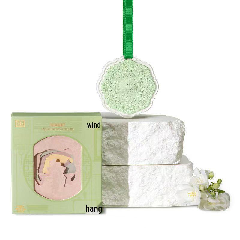 Ароматический восковой кулон для автомобиля: Долгосохнущий ароматерапевтический освежитель для дома, спальни и шкафа