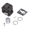 32mm Cylinder Piston Kit Garden Brush Cutter Cylinder Piston Assembly with Gasket for TJ23