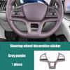Для BYD Sealion 6 Seal U Song Plus DM-i EV 2024 2025 Декоративная наклейка-рамка на руль Модификация интерьера