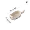 Cartoon Cat / Rabbit Sauce Dishes Ceramic Pot Sauce Dipping Dishes Kitchen Knife And Fork Holder Table Decoration