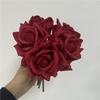 Silk Petal Artificial Flower Rose Multicolor Flower Bouquet Creative Faux Rose Flower  Gift