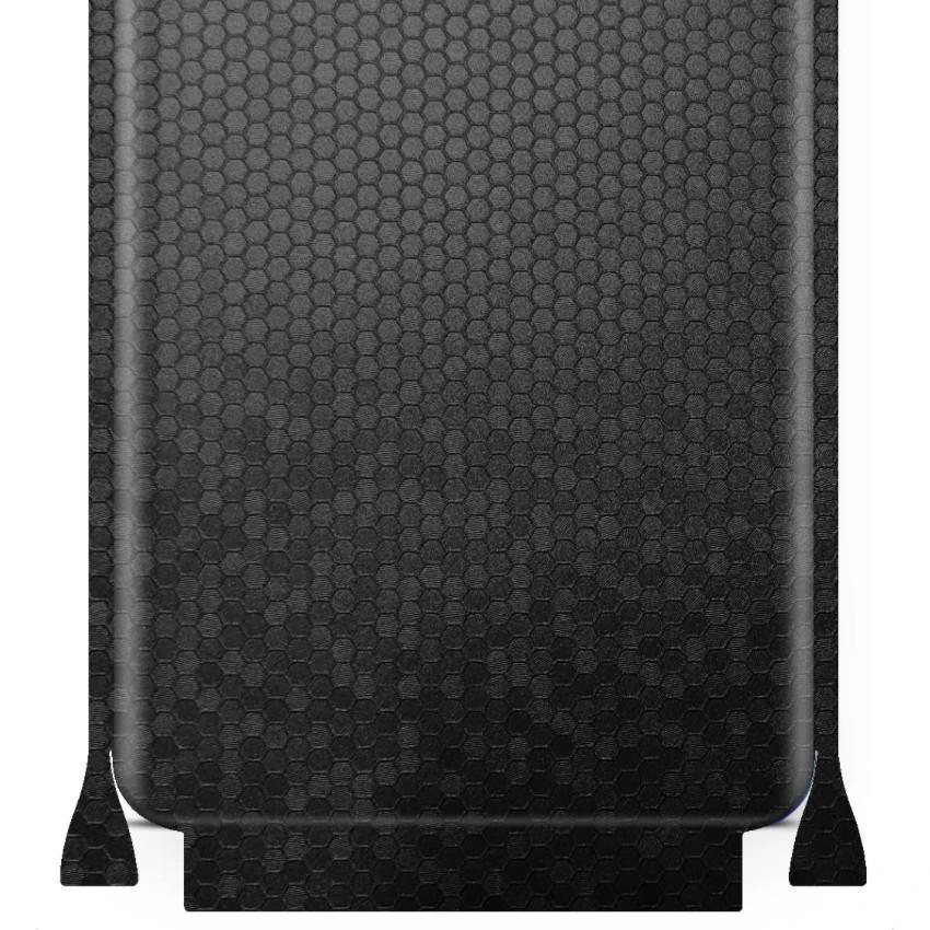 apgo Protective Skin Sticker for the Back+sides Compatible with Samsung Galaxy S20 FE 5G, Full Wrap Film, Foil, Vinyl - Pattern Black Honeycomb