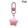 1 Pcs Cute Stars Keychain Pendant Keyring For Girls Backpack Charm Headphone Case Accessory Creative Gifts