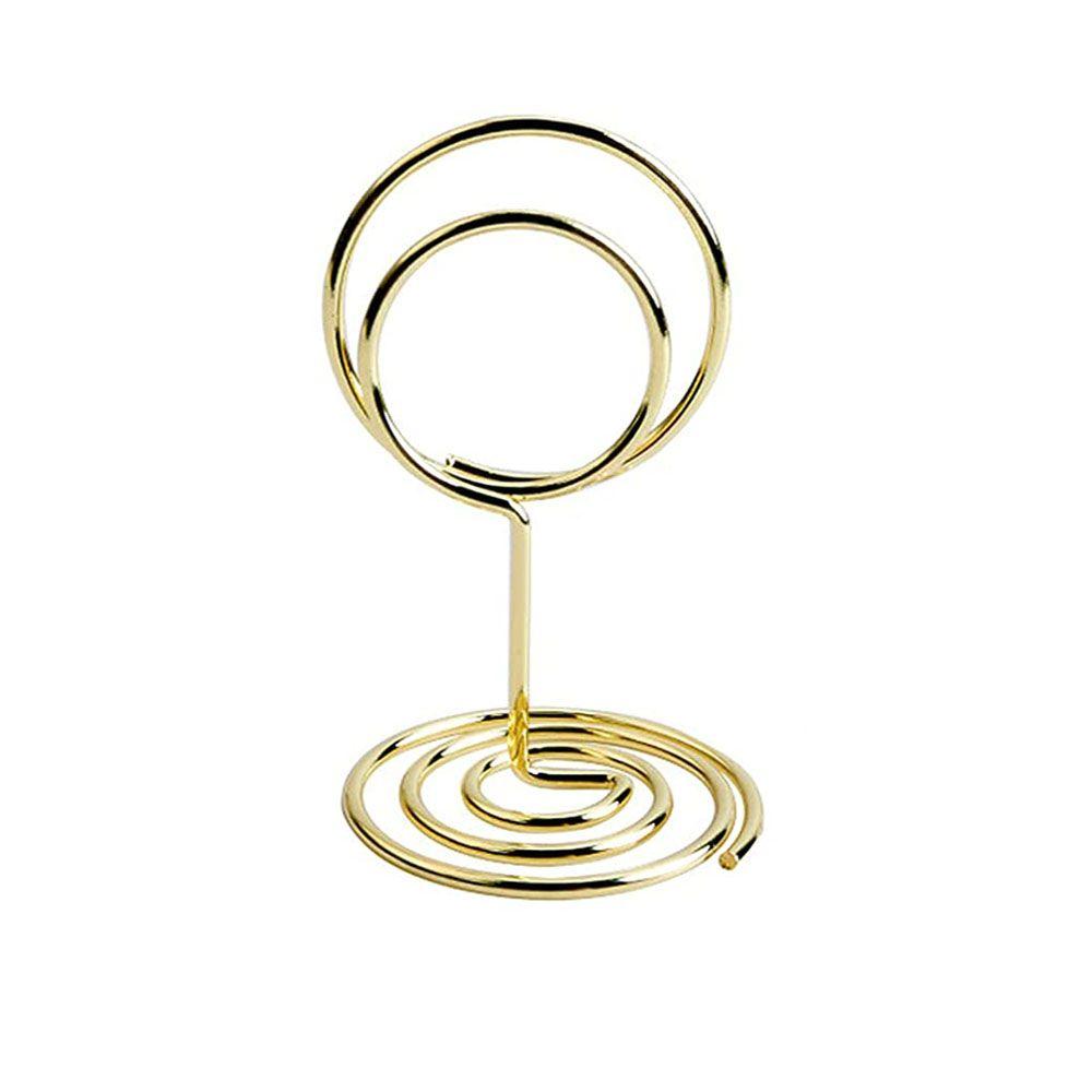 Украшения Зажим для бумаги Свадебные принадлежности Карточка для рассадки Фотографии Зажимы Зажимы Подставка Держатель для номеров столов