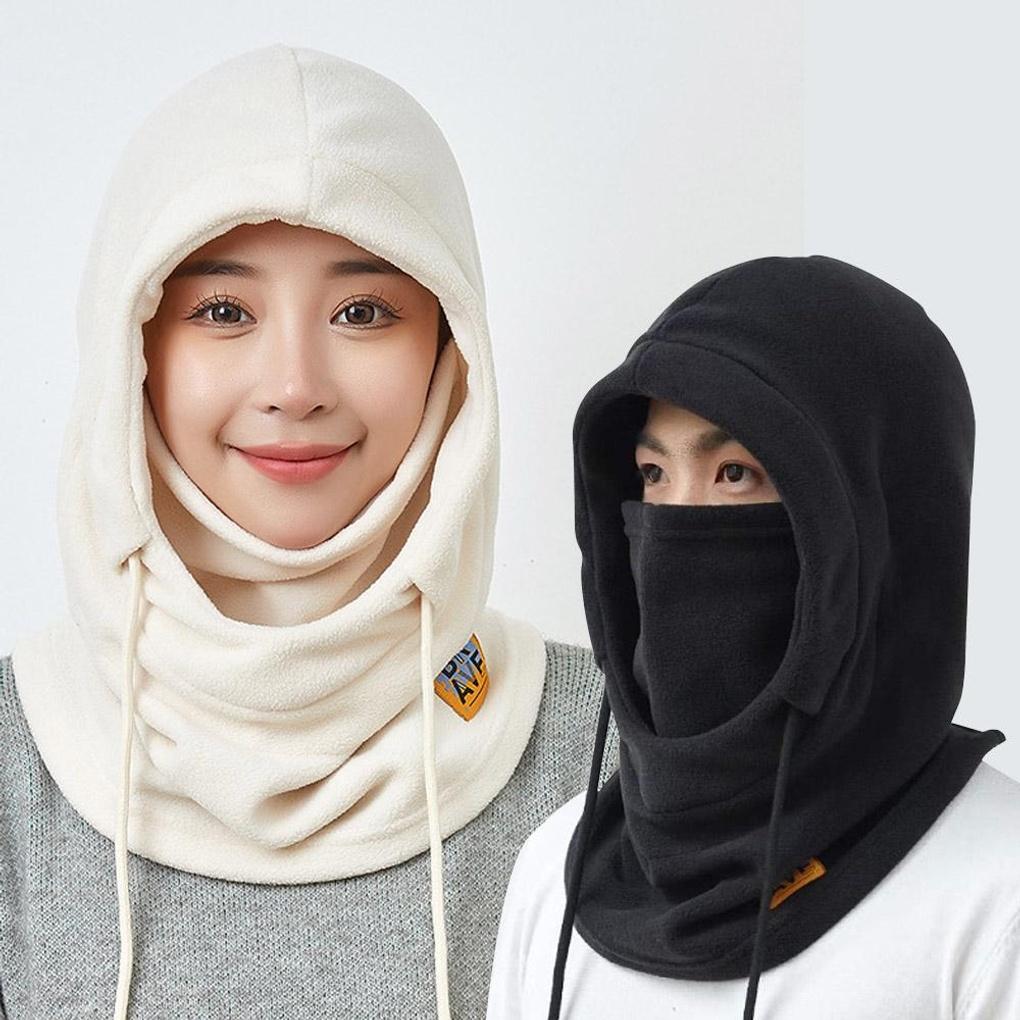 Winter Warm Fleece Mask Hood Neck Warmer