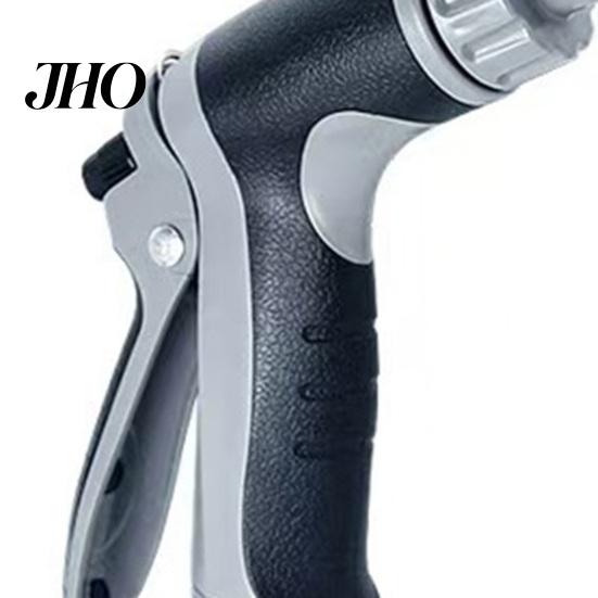 Durable Metal Hose Nozzle High Pressure Nozzle, Long Wand Booster Heavy Duty Garden Adjustable for Car Washing Yard Watering Roof Cleaning